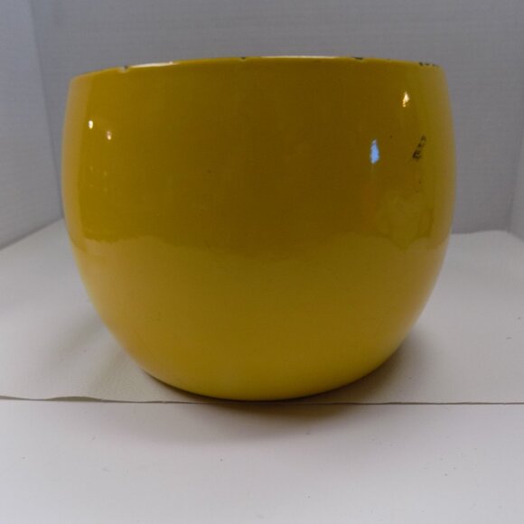 MCM DANSK Kobenstyle Yellow Enamel Tall Bowl Jens Quistgaard IHQ France Retro - Picture 2 of 12